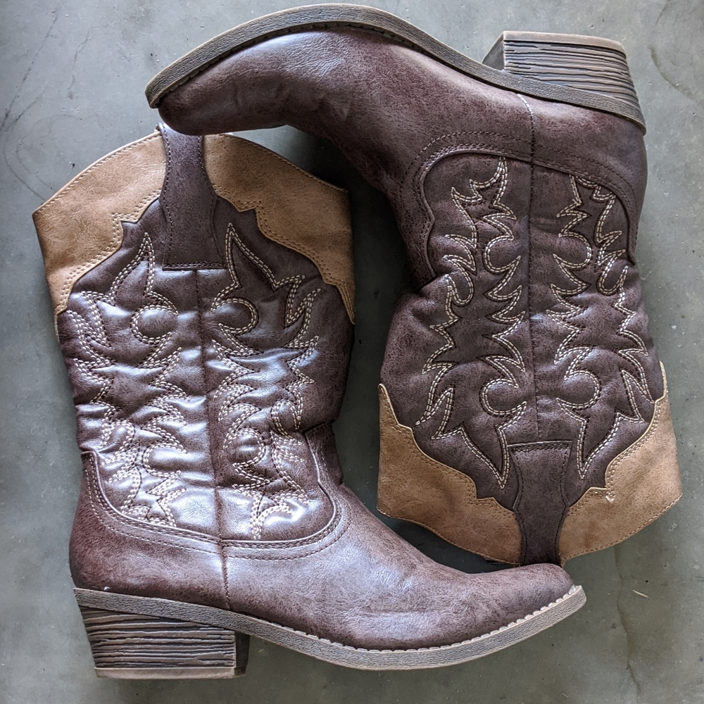 Brown Cowboy Boots